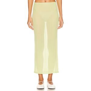 GRLFRND Mesh Midi Skirt - XXS